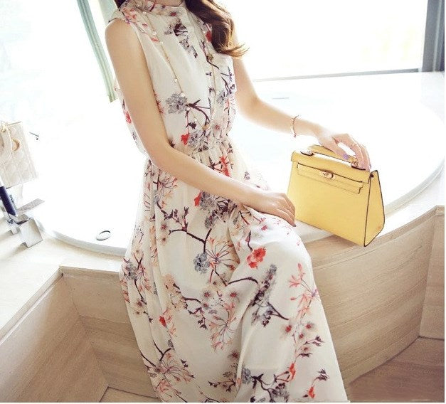 Vestido Maxi Bohemio Floral