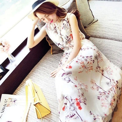 Vestido Maxi Bohemio Floral